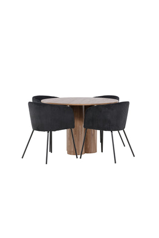 Venture Home Olivia Matbord med Berit Matstol