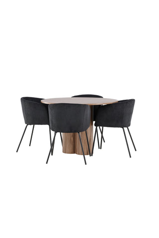 Venture Home Olivia Matbord med Berit Matstol