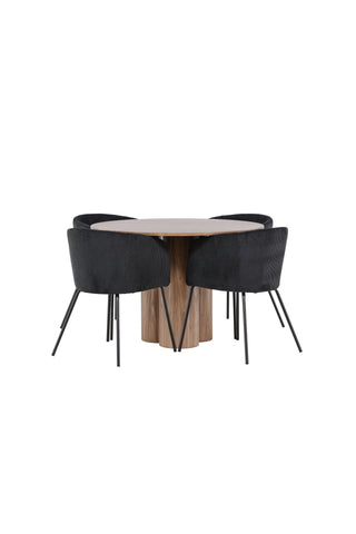 Venture Home Olivia Matbord med Berit Matstol