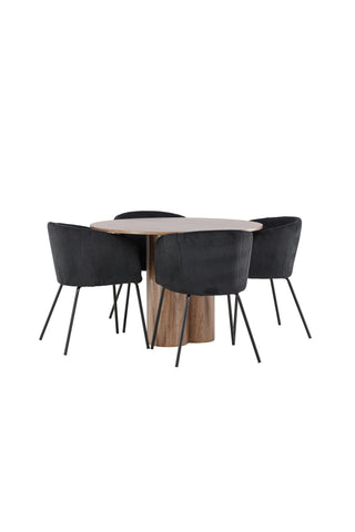 Venture Home Olivia Matbord med Berit Matstol