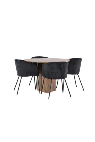 Venture Home Olivia Matbord med Berit Matstol