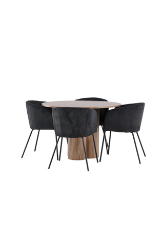 Venture Home Olivia Matbord med Berit Matstol