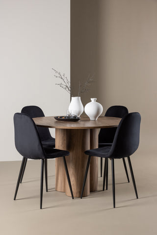 Venture Home Olivia matbord med Polar matstol
