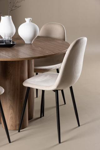 Venture Home Olivia matbord med Polar matstol