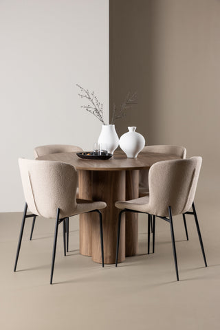 Venture Home Olivia matbord med Modesto matstol