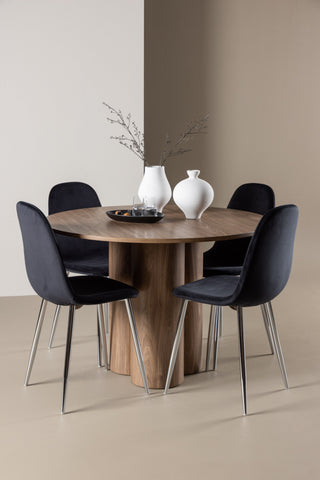 Venture Home Olivia matbord med Polar matstol