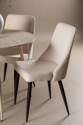 Venture Home Plaza matbord med Leone matstol