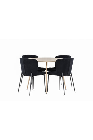 Venture Home Plaza matbord med Modesto matstol