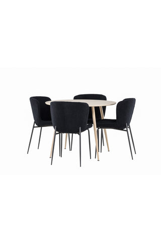 Venture Home Plaza matbord med Modesto matstol