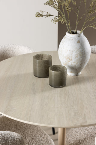 Venture Home Plaza matbord med Agnes matstol