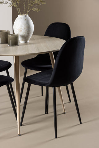 Venture Home Plaza matbord med Polar matstol