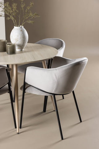 Venture Home Plaza matbord med Evelina matstol