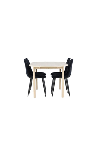 Venture Home Andy matbord med Polar matstol