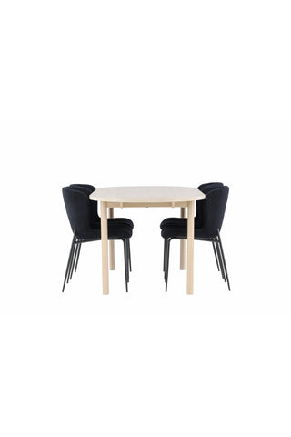 Venture Home Andy matbord med Modesto matstol