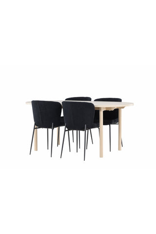 Venture Home Andy matbord med Modesto matstol
