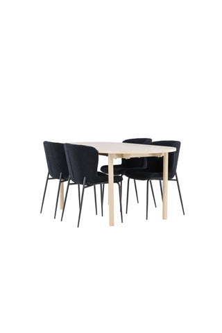 Venture Home Andy matbord med Modesto matstol