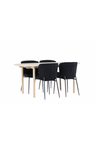 Venture Home Andy matbord med Modesto matstol