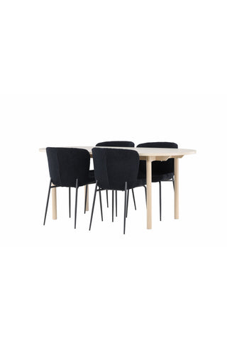 Venture Home Andy matbord med Modesto matstol