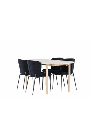 Venture Home Andy matbord med Modesto matstol