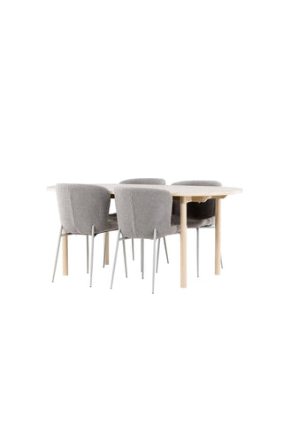 Venture Home Andy matbord med Modesto matstol