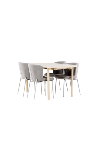Venture Home Andy matbord med Modesto matstol