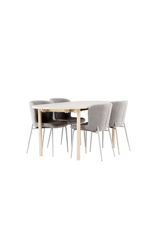 Venture Home Andy matbord med Modesto matstol