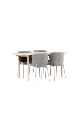 Venture Home Andy matbord med Modesto matstol