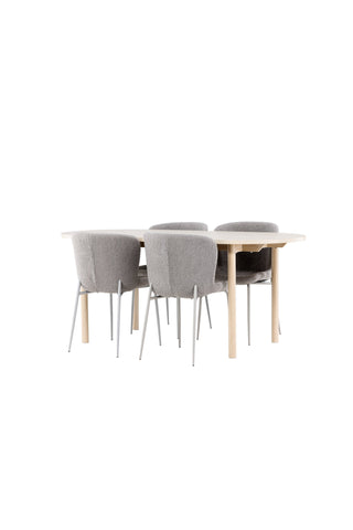 Venture Home Andy matbord med Modesto matstol