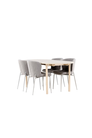 Venture Home Andy matbord med Modesto matstol