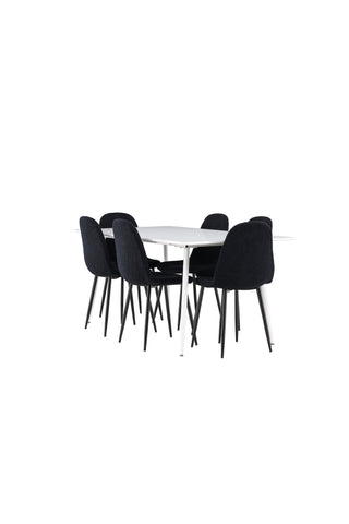 Venture Home Silar matbord med Polar matstol