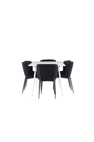 Venture Home Silar matbord med Modesto matstol