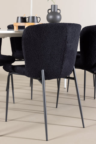 Venture Home Silar matbord med Modesto matstol