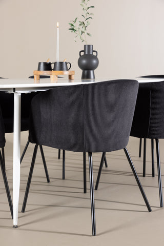 Venture Home Silar matbord med Berit matstol