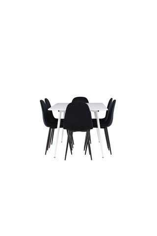 Venture Home Silar matbord med Polar matstol