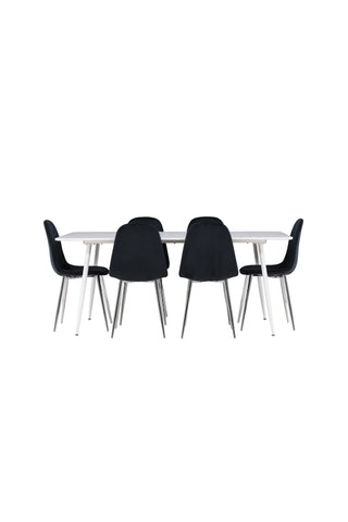 Venture Home Silar matbord med Polar matstol
