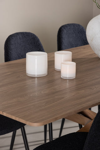 Venture Home Piazza matbord med Polar matstol