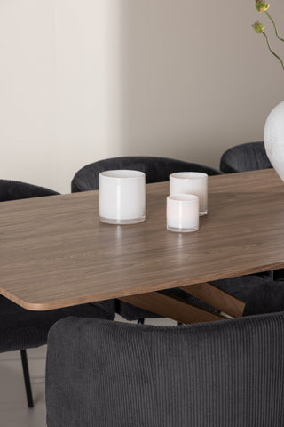 Venture Home Piazza matbord med Berit matstol