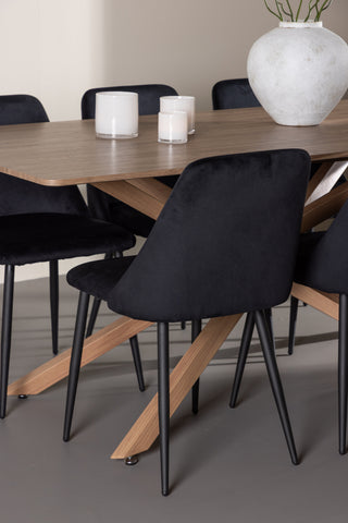 Venture Home Piazza matbord med nattstol