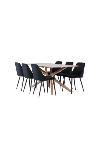 Venture Home Piazza matbord med nattstol