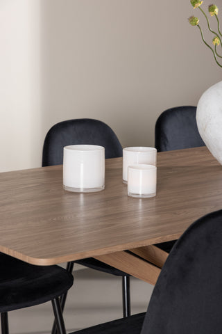 Venture Home Piazza matbord med Polar matstol