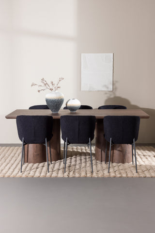Venture Home Olivia matbord med Modesto matstol