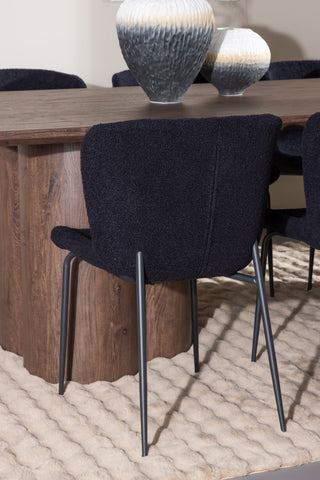 Venture Home Olivia matbord med Modesto matstol