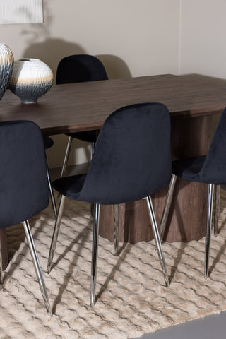 Venture Home Olivia matbord med Polar matstol
