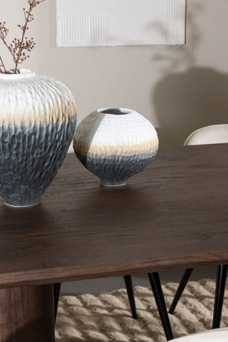 Venture Home Olivia matbord med sammetsmatsalsstol