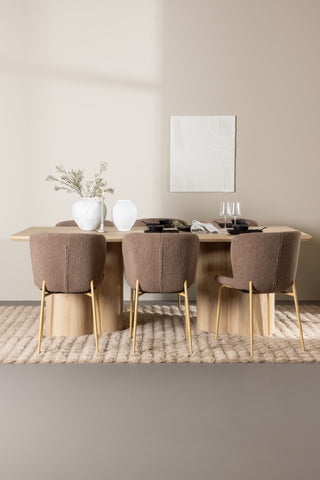 Venture Home Olivia matbord med Modesto matstol