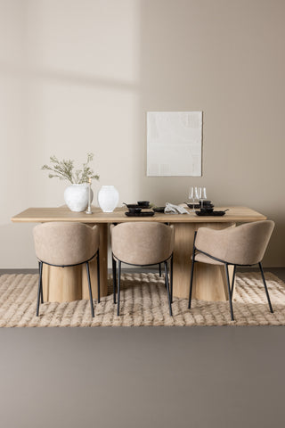 Venture Home Olivia matbord med Evelina matstol