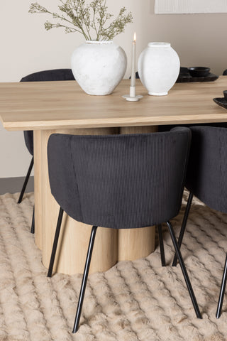 Venture Home Olivia Matbord med Berit Matstol