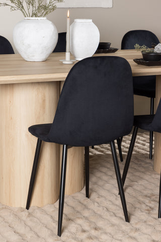 Venture Home Olivia matbord med Polar matstol