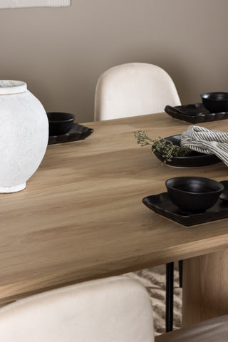 Venture Home Olivia matbord med Polar matstol