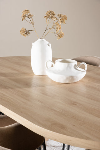 Venture Home Bootcut matbord med Evelina matstol